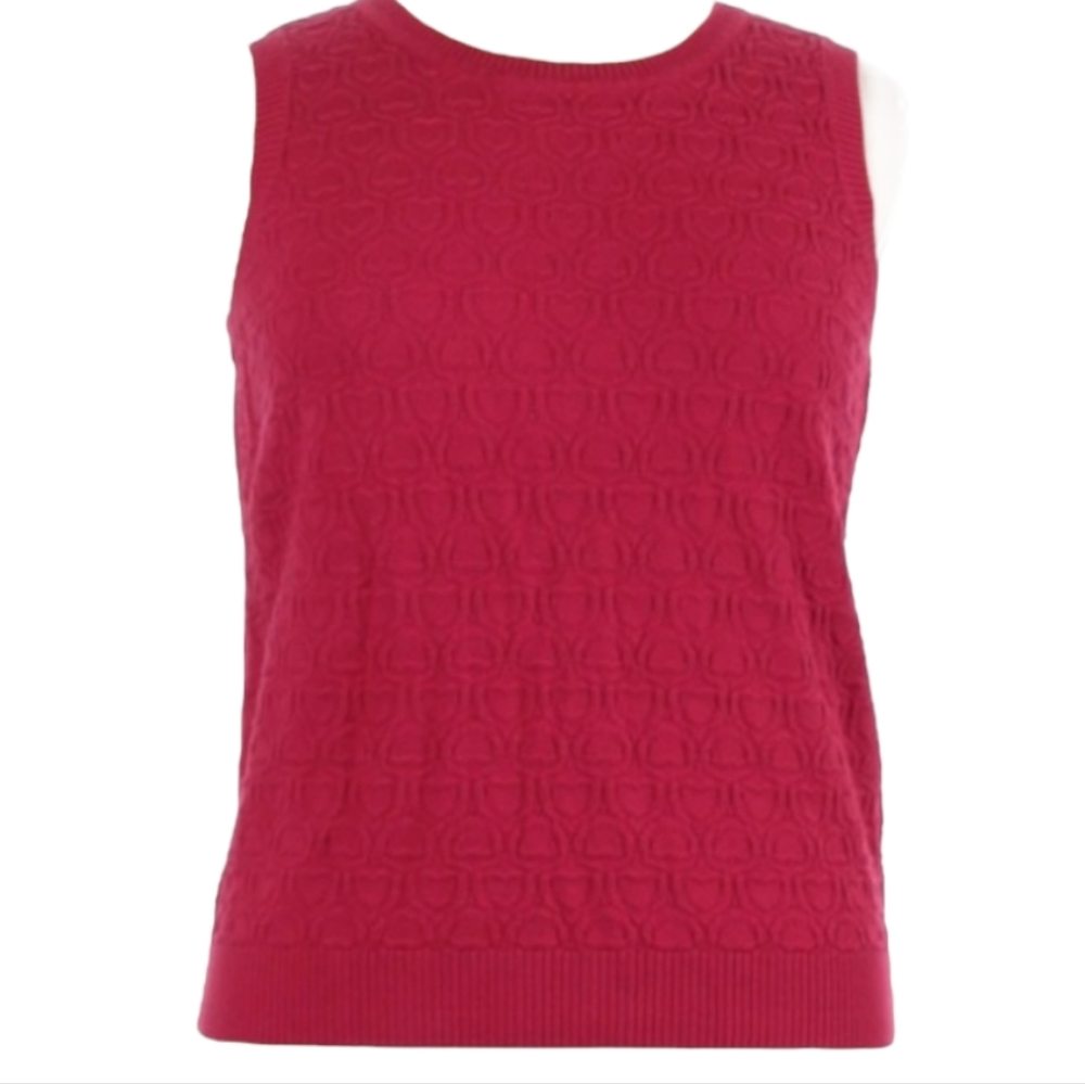 Red Sweater Vest